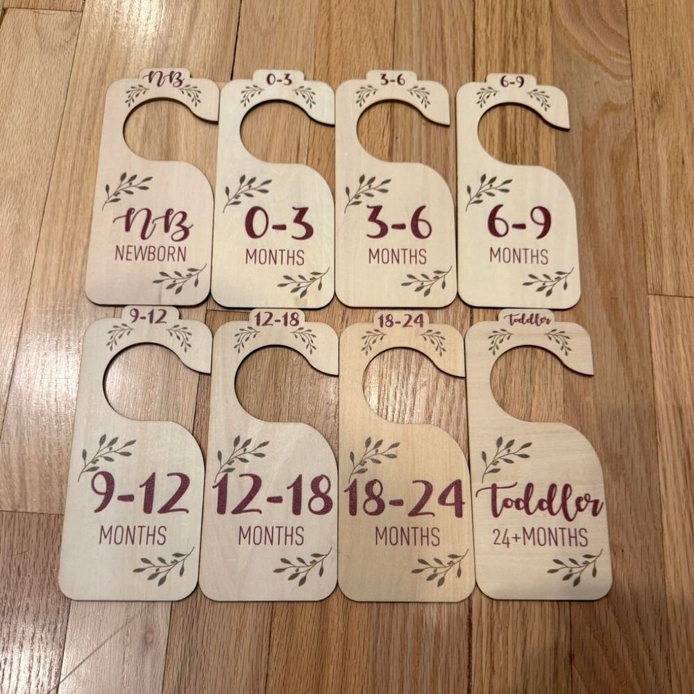 Wooden Milestone Closet Organizers